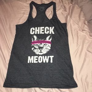 Cat tank top